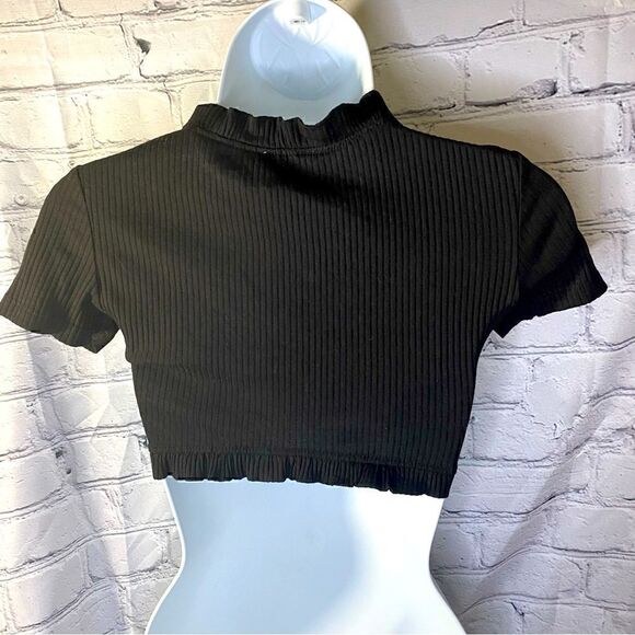 NEW! PRINCESS POLLY ANNS TOP BLACK SIZE 2 - Picture 6 of 8